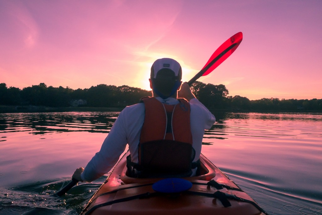 While you're in Jasper go for a lovely kayak ride down the Buffalo River.