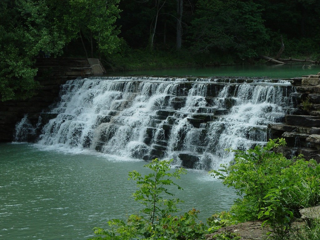 This picture was snapped at Devils Den, one of Arkansas' 52 state parks.